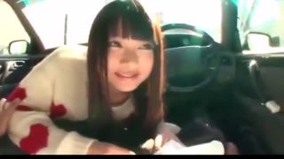 【デート】なつめ愛莉 エロ可愛い童顔美少女が車の中でフェラチオしてくれました!!