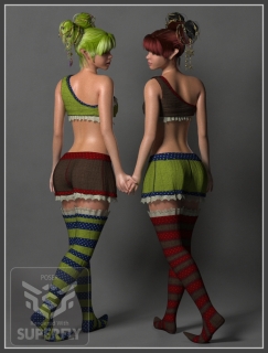 La Femme Pixie Outfit -1 by 3DTubeMagic
