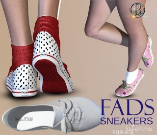 FADS Sneakers for La Femme and Poser 11 by RPublishing