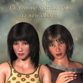 La Femme Sparkle Eyes 